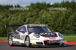 KUS Team75 Bernhard - Kevin Estre(FRA), Michael Christensen(DNK), Laurens Vanthoor(BEL) - Porsche 991 GT3 R 27-30.07.2017. Blancpain Endurance Series, Rd 7, 24 Hours of Spa, Spa Francorchamps, Belgium