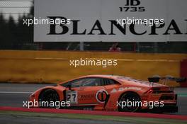 Orange 1 Team Lazarus - Luca Filippi(ITA), Nicolas Pohler(DEU), Fabrizio Crestani(ITA) - Lamborghini Huracan GT3 27-30.07.2017. Blancpain Endurance Series, Rd 7, 24 Hours of Spa, Spa Francorchamps, Belgium