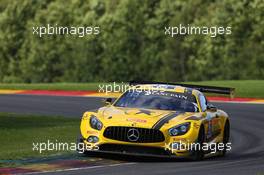 Black Falcon - Dore Chaponik(USA), Brett Sandberg(USA), Scott Heckert(USA), Jeroen Bleekemolen(NDL) - Mercedes-AMG GT3 27-30.07.2017. Blancpain Endurance Series, Rd 7, 24 Hours of Spa, Spa Francorchamps, Belgium