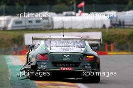 Bentley Team M-Sport - Maxime Soulet(BEL), Vincent Abril(MCO), Andy Soucek(ESP) - Bentley Continental GT3 27-30.07.2017. Blancpain Endurance Series, Rd 7, 24 Hours of Spa, Spa Francorchamps, Belgium