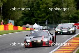 Audi Sport Team WRT - Antonio Garcia(ESP), Nico Mueller(CHE), Rene Rast(DEU) - Audi R8 LMS 27-30.07.2017. Blancpain Endurance Series, Rd 7, 24 Hours of Spa, Spa Francorchamps, Belgium