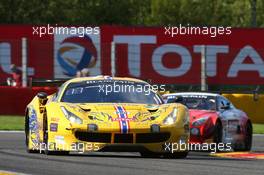 AF Corse - Pasin Lathouras(THA), Michele Rugolo(ITA), Alessandro Pier Guidi(ITA) - Ferrari 488 GT3 27-30.07.2017. Blancpain Endurance Series, Rd 7, 24 Hours of Spa, Spa Francorchamps, Belgium