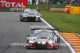 Audi Sport Team WRT - Antonio Garcia(ESP), Nico Mueller(CHE), Rene Rast(DEU) - Audi R8 LMS 27-30.07.2017. Blancpain Endurance Series, Rd 7, 24 Hours of Spa, Spa Francorchamps, Belgium