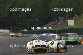 Rowe Racing - Philipp Eng(AUT), Maxime Martin(BEL), Alexandre Sims(GBR) - BMW M6 GT3 27-30.07.2017. Blancpain Endurance Series, Rd 7, 24 Hours of Spa, Spa Francorchamps, Belgium