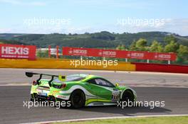 Rinaldi Racing, Alexander Mattschull(DEU), Rinat Salikhov(RUS), Matteo Malucelli(ITA), Norbert Siedler(AUT) - Ferrari 488 GT3 27-30.07.2017. Blancpain Endurance Series, Rd 7, 24 Hours of Spa, Spa Francorchamps, Belgium