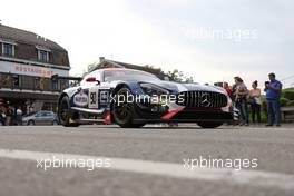 Akka ASP - Marciello Raffaele (ITA), Mortara Edoardo (ITA), Meadows Michael (GBR) - Mercedes-AMG GT3 27-30.07.2017. Blancpain Endurance Series, Rd 7, 24 Hours of Spa, Spa Francorchamps, Belgium