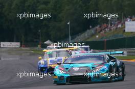 Attempto Racing - Giorgio Maggi(ITA), JÃ¼rgen Krebs(DEU), Clement Mateu(FRA), Sarah Bovy(BEL) - Lamborghini Huracan GT3 27-30.07.2017. Blancpain Endurance Series, Rd 7, 24 Hours of Spa, Spa Francorchamps, Belgium