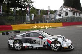 KUS Team75 Bernhard - Kevin Estre(FRA), Michael Christensen(DNK), Laurens Vanthoor(BEL) - Porsche 991 GT3 R 27-30.07.2017. Blancpain Endurance Series, Rd 7, 24 Hours of Spa, Spa Francorchamps, Belgium