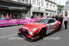 Motul Team RJN Motorsport- Simmons Matt (AUS), Moore Struan (GBR), Parry Matthew (GBR) - Nissan GT-R Nismo GT3 27-30.07.2017. Blancpain Endurance Series, Rd 7, 24 Hours of Spa, Spa Francorchamps, Belgium