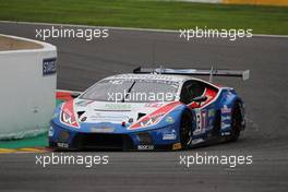 Ombra Racing - Beretta Michele (ITA), Gattuso Stefano (ITA), Piccini Andrea (ITA) -Lamborghini Huracan GT3 27-30.07.2017. Blancpain Endurance Series, Rd 7, 24 Hours of Spa, Spa Francorchamps, Belgium