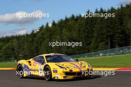 AF Corse - Pasin Lathouras(THA), Michele Rugolo(ITA), Alessandro Pier Guidi(ITA) - Ferrari 488 GT3 27-30.07.2017. Blancpain Endurance Series, Rd 7, 24 Hours of Spa, Spa Francorchamps, Belgium