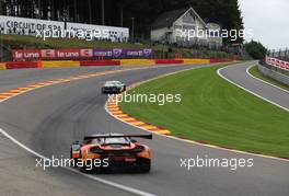 Garage 59 - West Alexander (SWE), Goodwin Chris (GBR), Harris Chris (GBR), Ellis Bradley (GBR) - McLaren 650 S GT3 27-30.07.2017. Blancpain Endurance Series, Rd 7, 24 Hours of Spa, Spa Francorchamps, Belgium