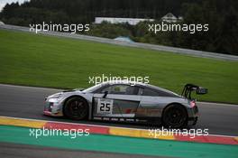 Audi Sport Team Sainteloc - Christopher Haase(DEU), Jules Gounon(FRA), Markus Winkelhock(DEU) - Audi R8 LMS 27-30.07.2017. Blancpain Endurance Series, Rd 7, 24 Hours of Spa, Spa Francorchamps, Belgium