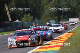 Belgian Audi Club Team WRT - Stephane Richelmi(MCO), Nathanael Berthon(FRA), Benoit Treluyer(FRA) - Audi R8 LMS 27-30.07.2017. Blancpain Endurance Series, Rd 7, 24 Hours of Spa, Spa Francorchamps, Belgium