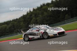 KUS Team75 Bernhard - Kevin Estre(FRA), Michael Christensen(DNK), Laurens Vanthoor(BEL) - Porsche 991 GT3 R 27-30.07.2017. Blancpain Endurance Series, Rd 7, 24 Hours of Spa, Spa Francorchamps, Belgium