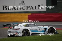 Black Falcon - Luca Stolz(DEU), Adam Christodoulou(GBR), Yelmer Buurman(NDL) - Mercedes-AMG GT3 27-30.07.2017. Blancpain Endurance Series, Rd 7, 24 Hours of Spa, Spa Francorchamps, Belgium