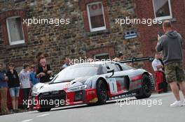 Audi Sport Team Team WRT - Antonio Garcia (ESP), Nico MÃ¼ller (CHE), RenÃ© Rast (DEU) 27-30.07.2017. Blancpain Endurance Series, Rd 7, 24 Hours of Spa, Spa Francorchamps, Belgium