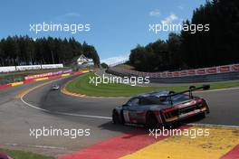 Audi Sport Team WRT - Antonio Garcia(ESP), Nico Mueller(CHE), Rene Rast(DEU) - Audi R8 LMS 27-30.07.2017. Blancpain Endurance Series, Rd 7, 24 Hours of Spa, Spa Francorchamps, Belgium