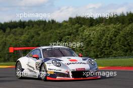 Herberth Motorsport - Daniel Allemann(CHE), Ralf Bohn(DEU), Sven Mueller(DEU), Mathieu Jaminet(FRA) - Porsche 991 GT3 R 27-30.07.2017. Blancpain Endurance Series, Rd 7, 24 Hours of Spa, Spa Francorchamps, Belgium