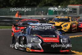 Belgian Audi Club Team WRT - Josh Caygill(GBR), Niki Mayr-Melnhof(AUT), Jon Venter(AUS), Richard Lyons(GBR) - Audi R8 LMS 27-30.07.2017. Blancpain Endurance Series, Rd 7, 24 Hours of Spa, Spa Francorchamps, Belgium