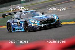 Black Falcon - Al Faisal Abdulaziz (UAE), Haupt Hubert (DEU), Piana Gabriele (ITA), Renger van der Zande (NDL) -Mercedes-AMG GT3 27-30.07.2017. Blancpain Endurance Series, Rd 7, 24 Hours of Spa, Spa Francorchamps, Belgium