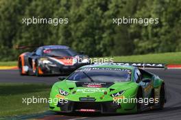 GRT Grasser Racing Team - Rolf Ineichen(CHE), Raffaele Giammaria(ITA), Ezequiel Perez Companc(ARG) - Lamborghini Huracan GT3 27-30.07.2017. Blancpain Endurance Series, Rd 7, 24 Hours of Spa, Spa Francorchamps, Belgium