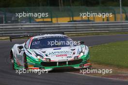 Kaspersky Motorsport - Giancarlo Fisichella(ITA), Marco Cioci(ITA), James Calado(GBR) - Ferrari 488 GT3 27-30.07.2017. Blancpain Endurance Series, Rd 7, 24 Hours of Spa, Spa Francorchamps, Belgium