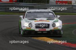 Bentley Team M-Sport - Maxime Soulet(BEL), Vincent Abril(MCO), Andy Soucek(ESP) - Bentley Continental GT3 27-30.07.2017. Blancpain Endurance Series, Rd 7, 24 Hours of Spa, Spa Francorchamps, Belgium