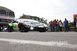 Team HB Racing - Delhez Bernard (BEL), Vannelet Gilles (FRA), Stursberg Mike (DEU), - Lamborghini Huracan GT3 27-30.07.2017. Blancpain Endurance Series, Rd 7, 24 Hours of Spa, Spa Francorchamps, Belgium