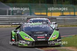 GRT Grasser Racing Team - Mirko Bortolotti(ITA), Christian Engelhart(DEU), Andrea Caldarelli(ITA) - Lamborghini Huracan GT3 27-30.07.2017. Blancpain Endurance Series, Rd 7, 24 Hours of Spa, Spa Francorchamps, Belgium