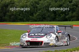 KUS Team75 Bernhard - Kevin Estre(FRA), Michael Christensen(DNK), Laurens Vanthoor(BEL) - Porsche 991 GT3 R 27-30.07.2017. Blancpain Endurance Series, Rd 7, 24 Hours of Spa, Spa Francorchamps, Belgium