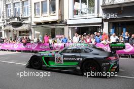 HTP Motorsport- Sandstrom Edward (SWE), Schiller Fabian (DEU), Baumann Dominik (AUT) - Mercedes-AMG GT3 27-30.07.2017. Blancpain Endurance Series, Rd 7, 24 Hours of Spa, Spa Francorchamps, Belgium