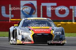 Belgian Audi Club Team WRT - Stuart Leonard(GBR), Jake Dennis(GBR), Jamie Green(GBR) - Audi R8 LMS 27-30.07.2017. Blancpain Endurance Series, Rd 7, 24 Hours of Spa, Spa Francorchamps, Belgium