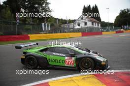 Team HB Racing - Bernard Delhez(BEL), Gilles Vannelet(FRA), Mike Stursberg(DEU), Christopher Zanella(CHE) - Lamborghini Huracan GT3 27-30.07.2017. Blancpain Endurance Series, Rd 7, 24 Hours of Spa, Spa Francorchamps, Belgium