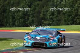 Attempto Racing - Giorgio Maggi(ITA), JÃ¼rgen Krebs(DEU), Clement Mateu(FRA), Sarah Bovy(BEL) - Lamborghini Huracan GT3 27-30.07.2017. Blancpain Endurance Series, Rd 7, 24 Hours of Spa, Spa Francorchamps, Belgium