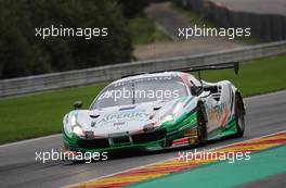 Kaspersky Motorsport - Giancarlo Fisichella(ITA), Marco Cioci(ITA), James Calado(GBR) - Ferrari 488 GT3 27-30.07.2017. Blancpain Endurance Series, Rd 7, 24 Hours of Spa, Spa Francorchamps, Belgium