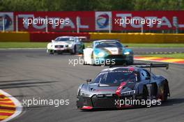 Audi Sport Team WRT - Connor De Phillippi(USA), Christopher Mies(DEU), Frederic Vervisch(BEL) - Audi R8 LMS 27-30.07.2017. Blancpain Endurance Series, Rd 7, 24 Hours of Spa, Spa Francorchamps, Belgium