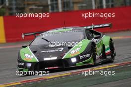 GRT Grasser Racing Team - Bortolotti Mirko (ITA), Engelhart Christian (DEU), Caldarelli Andrea (ITA) - Lamborghini Huracan GT3 27-30.07.2017. Blancpain Endurance Series, Rd 7, 24 Hours of Spa, Spa Francorchamps, Belgium