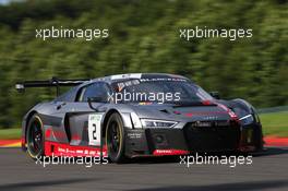 Audi Sport Team WRT - Connor De Phillippi(USA), Christopher Mies(DEU), Frederic Vervisch(BEL) - Audi R8 LMS 27-30.07.2017. Blancpain Endurance Series, Rd 7, 24 Hours of Spa, Spa Francorchamps, Belgium