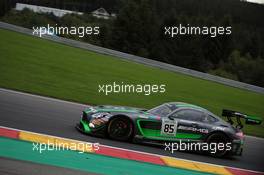 HTP Motorsport - Edward Sandstrom(SWE),Fabian Schiller(DEU),Dominik Baumann(AUT) - Mercedes-AMG GT3 27-30.07.2017. Blancpain Endurance Series, Rd 7, 24 Hours of Spa, Spa Francorchamps, Belgium