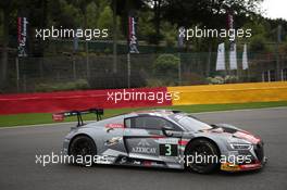 Belgian Audi Club Team WRT - Josh Caygill(GBR), Niki Mayr-Melnhof(AUT), Jon Venter(AUS), Richard Lyons(GBR) - Audi R8 LMS 27-30.07.2017. Blancpain Endurance Series, Rd 7, 24 Hours of Spa, Spa Francorchamps, Belgium