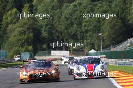 Mercedes-AMG Team HTP Motorsport - Jimmy Eriksson(SWE), Maxi Buhk(DEU), Franck Perera(FRA) - Mercedes-AMG GT3 27-30.07.2017. Blancpain Endurance Series, Rd 7, 24 Hours of Spa, Spa Francorchamps, Belgium