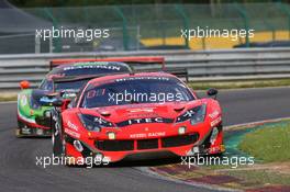 Kessel Racing - Marco Zanuttini(ITA), Jacques Duyver(BEL), David Perel(ZAF), Niki Cadei(ITA) - Ferrari 488 GT3 27-30.07.2017. Blancpain Endurance Series, Rd 7, 24 Hours of Spa, Spa Francorchamps, Belgium