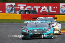 Attempto Racing - Giorgio Maggi(ITA), Juergen Krebs(DEU), Clement Mateu(FRA), Sarah Bovy(BEL) - Lamborghini Huracan GT3 27-30.07.2017. Blancpain Endurance Series, Rd 7, 24 Hours of Spa, Spa Francorchamps, Belgium