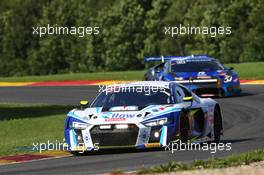 Sainteloc Racing - Christian Kelders(BEL), Marc Rostan(FRA), Fred Bouvy(BEL) - Audi R8 LMS 27-30.07.2017. Blancpain Endurance Series, Rd 7, 24 Hours of Spa, Spa Francorchamps, Belgium