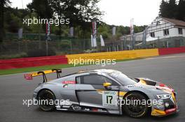 Belgian Audi Club Team WRT - Stuart Leonard(GBR), Jake Dennis(GBR), Jamie Green(GBR) - Audi R8 LMS 27-30.07.2017. Blancpain Endurance Series, Rd 7, 24 Hours of Spa, Spa Francorchamps, Belgium