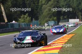 Spirit Of Race - Niek Hommerson(NDL), Louis Machiels(BEL), Andrea Bertolini(ITA), Rory Butcher(GBR) - Ferrari 488 GT3 27-30.07.2017. Blancpain Endurance Series, Rd 7, 24 Hours of Spa, Spa Francorchamps, Belgium