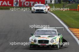 Bentley Team M-Sport - Guy Smith(GBR), Oliver Jarvis(GBR), Steven Kane(GBR) - Bentley Continental GT3 27-30.07.2017. Blancpain Endurance Series, Rd 7, 24 Hours of Spa, Spa Francorchamps, Belgium