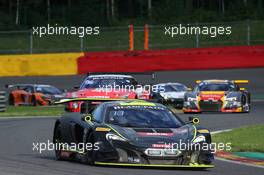 Strakka Racing - Craig Fleming(GBR), Nick Leventis(GBR), Lewis Williamson(GBR), Oliver Webb(GBR) - McLaren 650 S GT3 27-30.07.2017. Blancpain Endurance Series, Rd 7, 24 Hours of Spa, Spa Francorchamps, Belgium