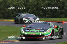 Rinaldi Racing, Alexander Mattschull(DEU), Rinat Salikhov(RUS), Matteo Malucelli(ITA), Norbert Siedler(AUT) - Ferrari 488 GT3 27-30.07.2017. Blancpain Endurance Series, Rd 7, 24 Hours of Spa, Spa Francorchamps, Belgium